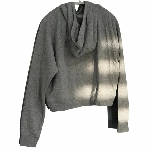 Nike Gray Crewneck Women’s Hoodie with White Swoosh XL EUC - Image 5