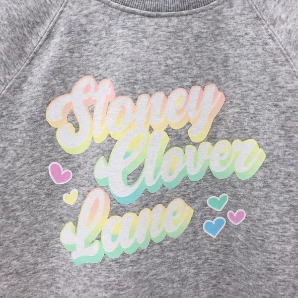Stoney Clover Lane‎ + Target Grey Sweatshirt M - Image 5