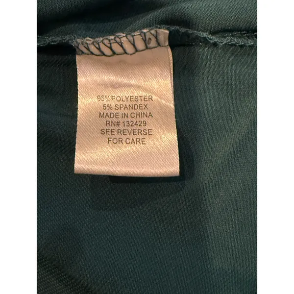 Rosie Pope Audra Maternity 3/4 Sleeves Mini Dress Scoop Back Back XS Ocean - Image 10
