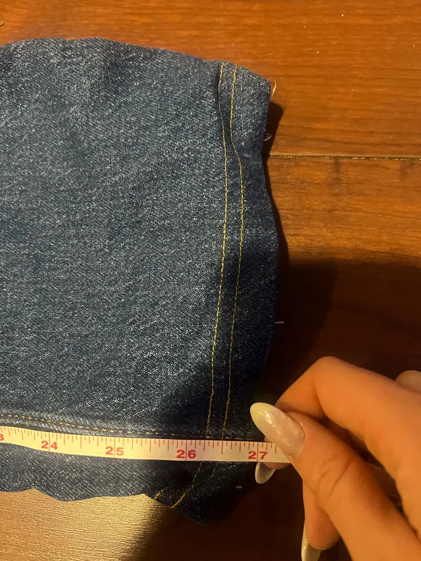 Blue ZARA Straight Jeans - Image 7