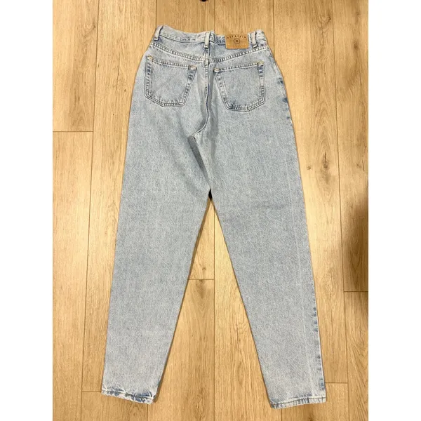 Vintage‎ GAP Reverse Fit MOM Jeans Womens 10T Light High Rise Tapered 90s Denim - Image 5
