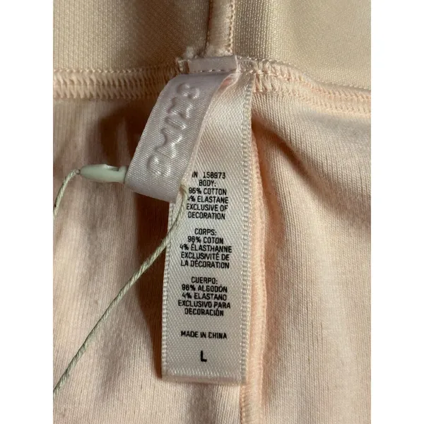 NWT SKIMS Logo Pointelle Legging Quartz Pink Size Large Viral Sold Out Cotton - Image 8