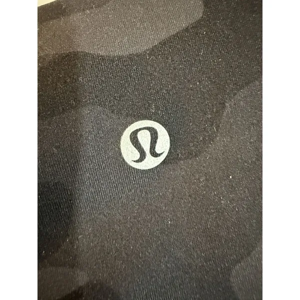 Lululemon Wunder Under HR Tight 25'' Lux‎ LW5BSPS Womens sz 4 Grey Camo Leggings - Image 4