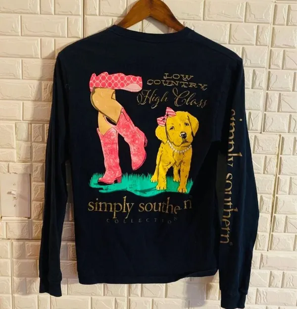 Simply Southern long sleeve tshirt size small - Image 2