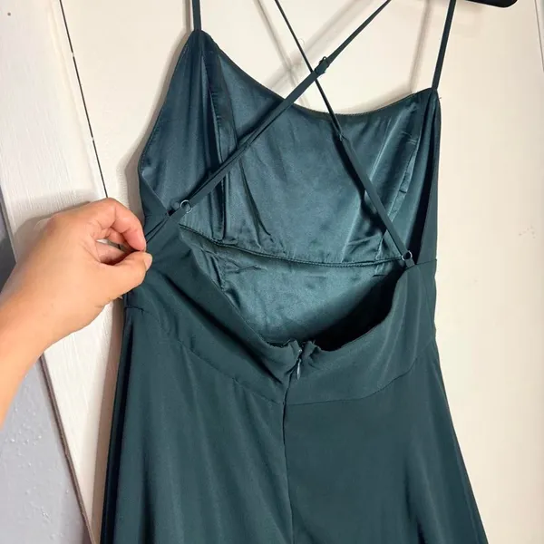 Lulus Women's Green Dress - Image 4