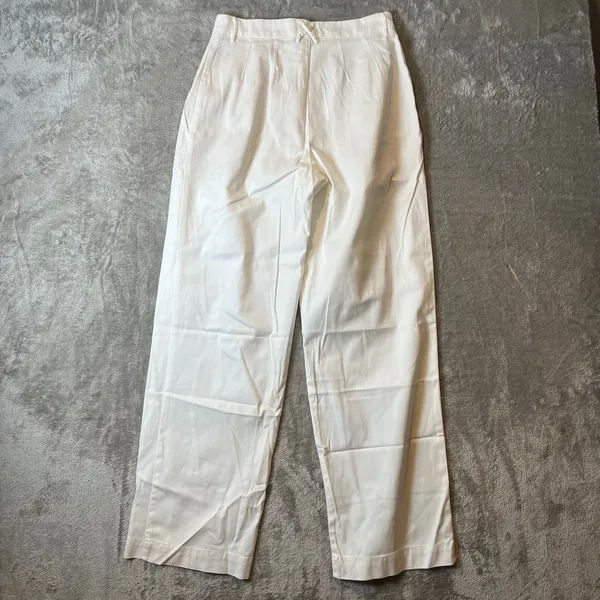 Peruvian Connection Women’s‎ Wide Leg Perugia Trousers Size 2 White - Image 4