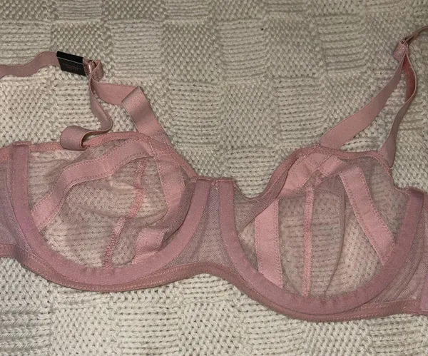 Victoria's Secret Unlined Mesh Balconette Bra - Image 4