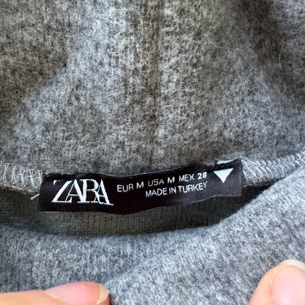 Zara High-Neck Tie-Waist Sleeveless Soft Knit Top - Image 4