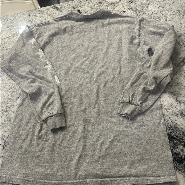 Vintage Walt Disney World‎ Long Sleeve Cotton Gray tshirt adult size XS - Image 7
