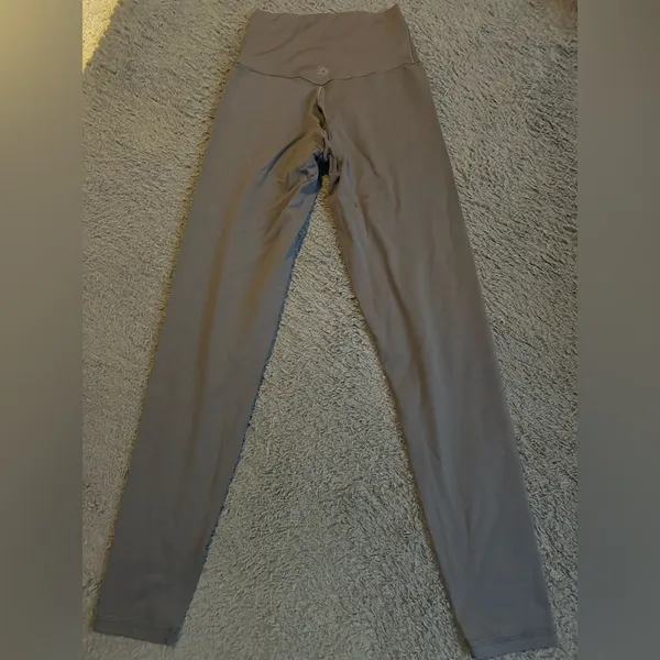 Aerie Offline cross waist dark gray leggings, size small - Image 4