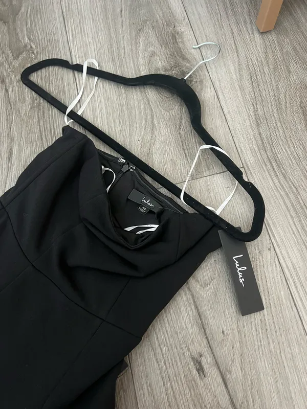 Lulus Black Mini Dress - Image 5