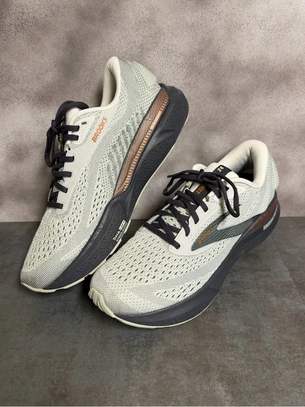 Brooks Adrenaline GTS 24 Women’s Running Shoes Mercury/Ebony/Copper Size 11.5B - Image 12