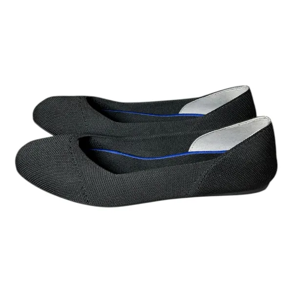 Bacia Black Knit Slip On Flats Foam Insole Women's‎ Size 10 - Image 2