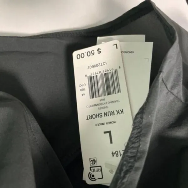 Adidas Karlie Kloss Running Shorts Black L - Image 6