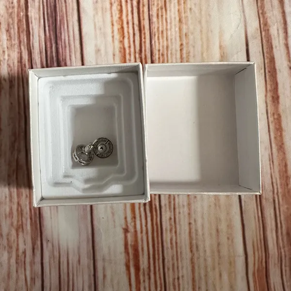 Piercing Pagoda Silver Moonstone CZ Halo Stud Earrings - Image 13