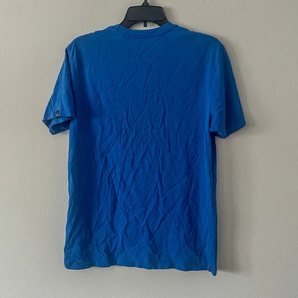 PrAna Blue T-Shirt Size Medium 100% Organic Cotton - Image 4