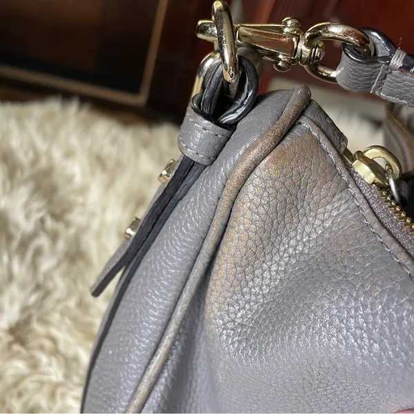 ♠️kate spade Mulberry street Vivian hobo bag in iced slate gray detachable strap - Image 5