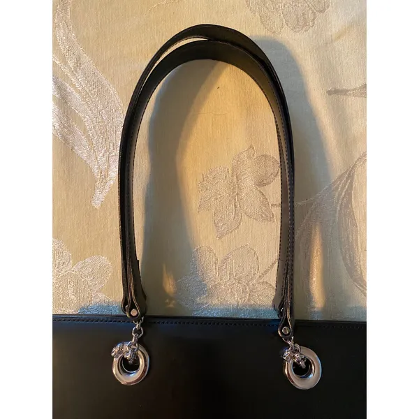 Cartier Leather Shoulder Tote Bag Panthere Cartier Black Medium Women - Image 14