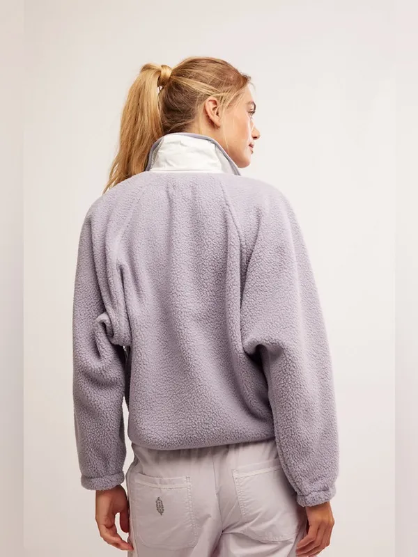 Free people Hit The Slopes Colorblock Fleece Jacket - Image 3