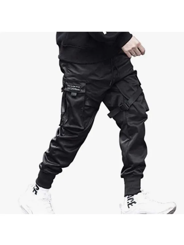 Aelfric Eden Military Combat JoggerPants Black Streetwear Hip Hop Tactical Small - Image 2