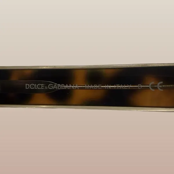 Dolce & Gabbana DG4284 3049/73 Tortoise Brown Sunglasses 54 20 145 Italy - Image 7