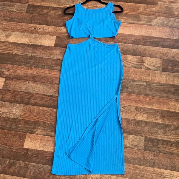 Princess Polly Blue Midi Dress - Image 2
