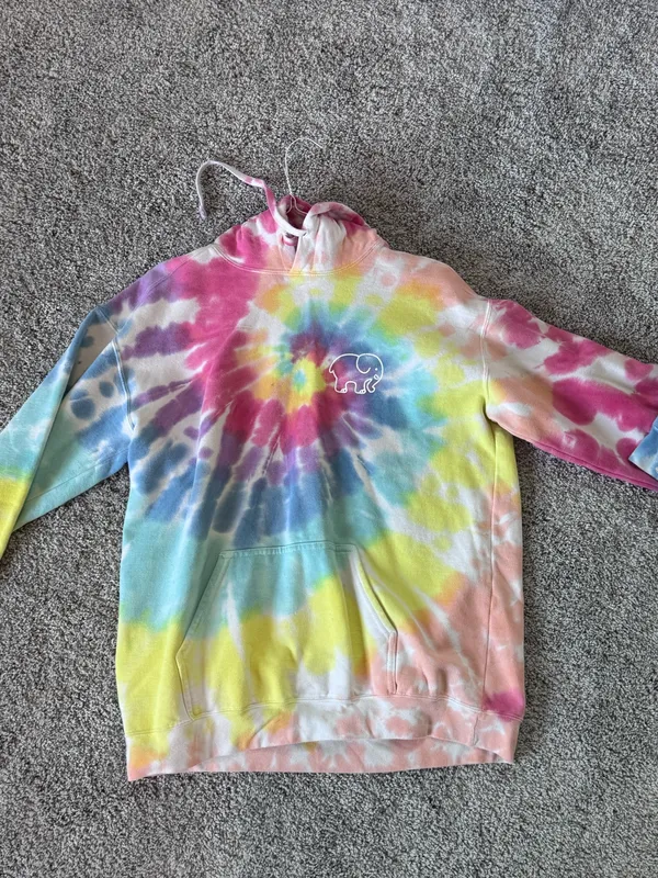 Ivory Ella tie dye hoodie - Image 3