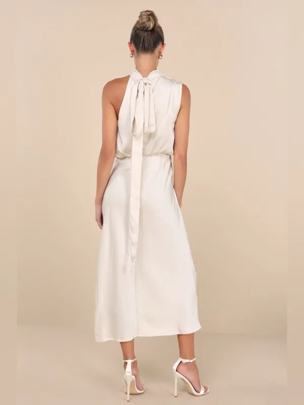 EN SAISON Greta Bias Cut Dress $118 Size Small - Image 7
