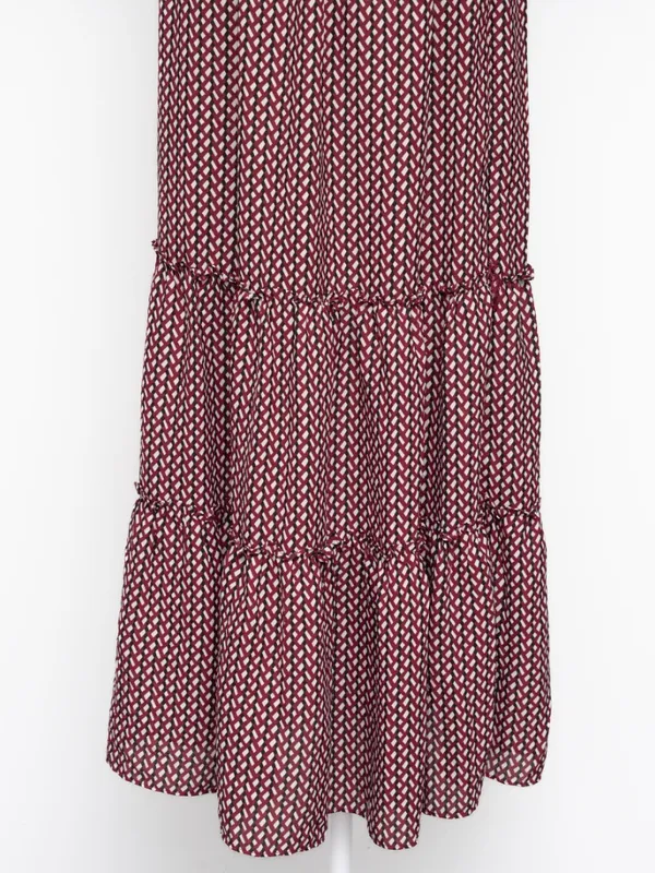 Max‎ Studio - London Printed Tiered Maxi Dress - Image 9