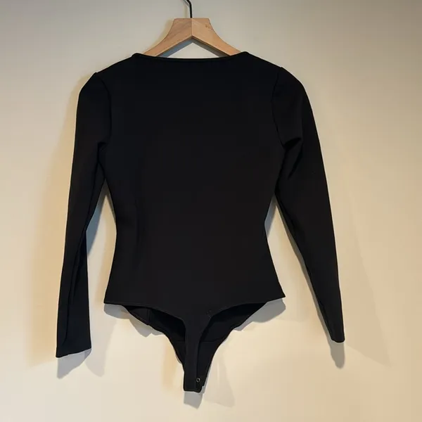 Soft AF Long sleeve Ponte Sweetheart Bodysuit. M - Image 7