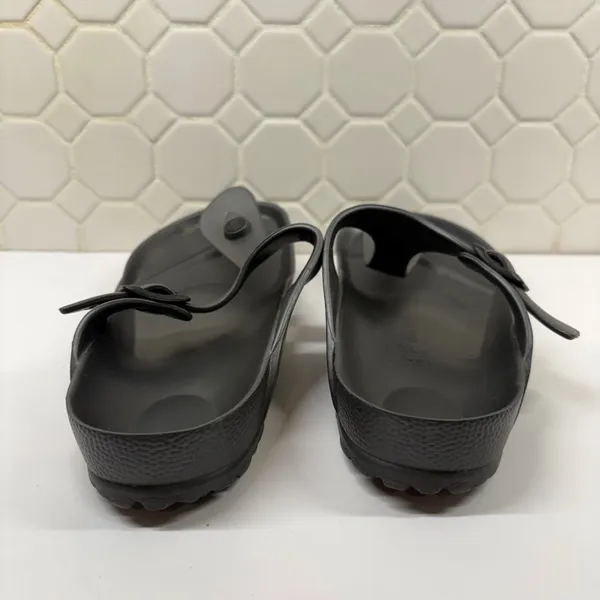 Birkenstock Gizeh EVA Sandals Women 39 Black Lightweight Waterproof Flip Flop - Image 3
