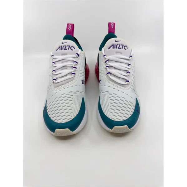 Nike Women's Air Max 270 SZ 6 Teal Purple Pink AH6789-108 - Image 2