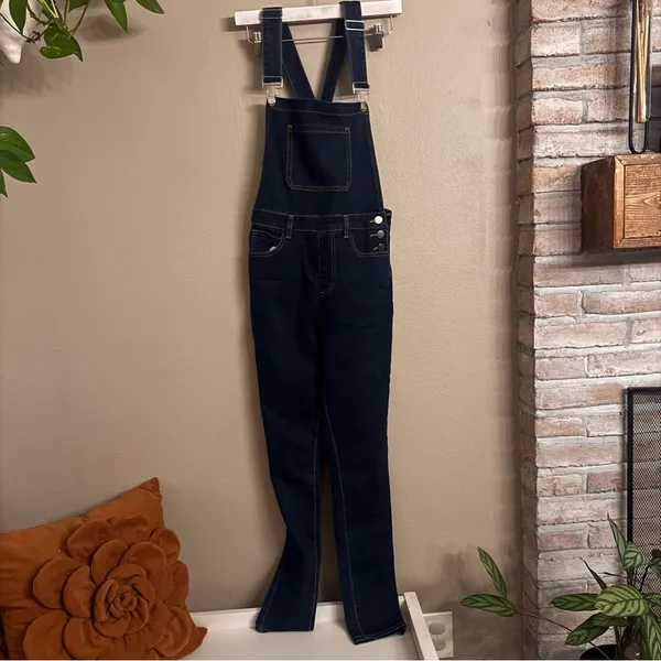 WeWoreWhat Denim Skinny Overalls‎ - Image 2