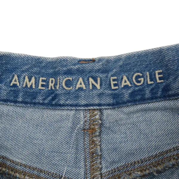 American Eagle Curvy Mom Short Ripped Jean Shorts Cut Off Denim Shorts Size 2 - Image 6