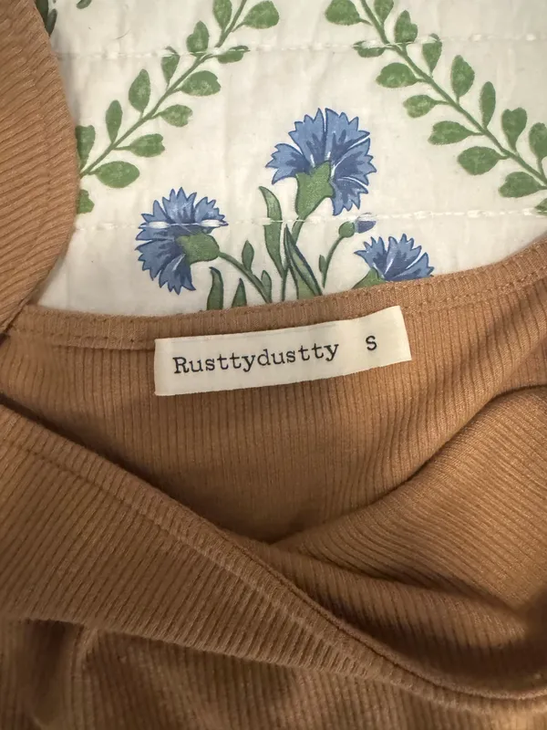 Brown crop top - Image 3