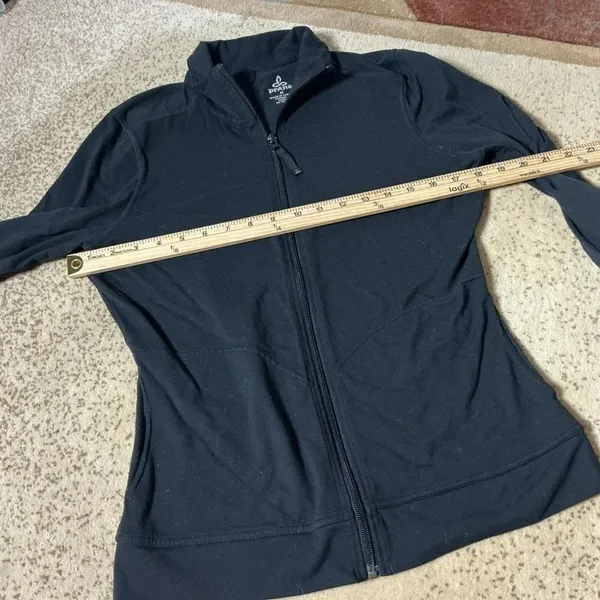 Prana Womens Granola Girl Supplex Full Zip Mock Jacket Size M RN124977‎ - Image 4
