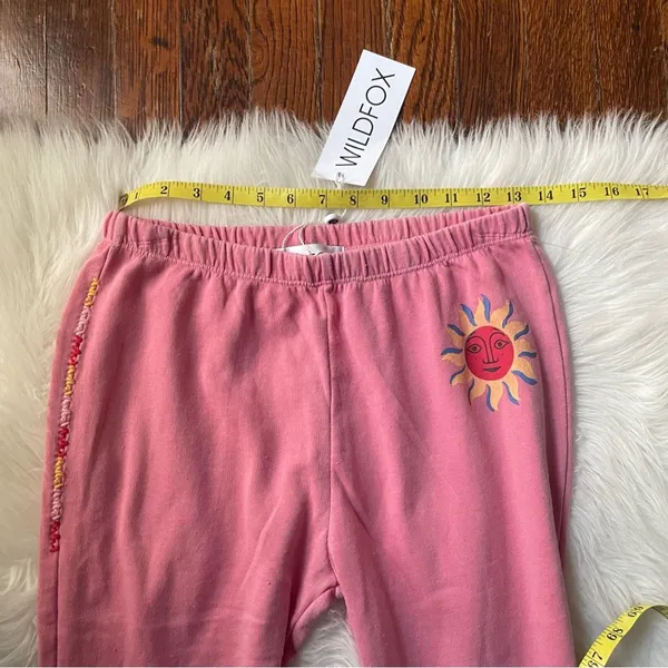 WILDFOX Pink Joggers Del Sol NWT Bubblegum - Image 2