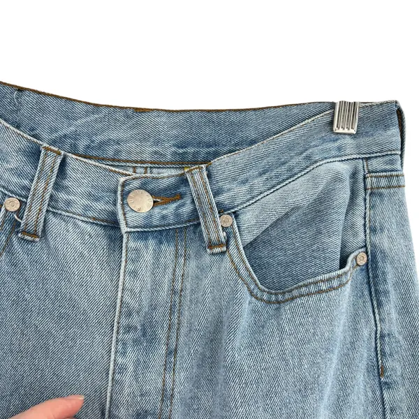 Unif High Rise‎ Tapered Mom Jeans Light Wash Denim Blue Women’s Size 27 - Image 9