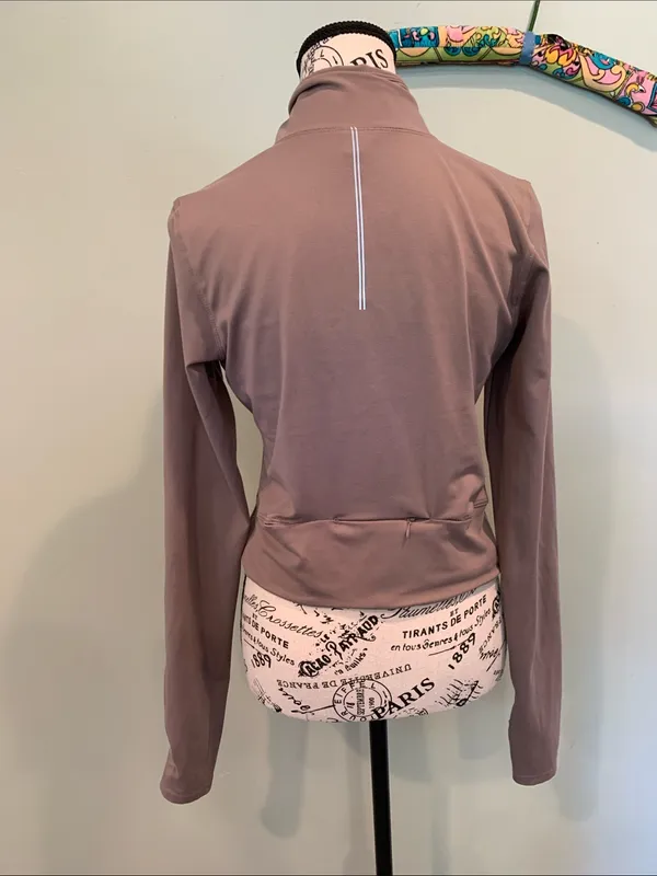 90 Degree Women's Small (no tag) Mauve Long-Sleeve Athletic Quarter-Zip Pullover - Image 4