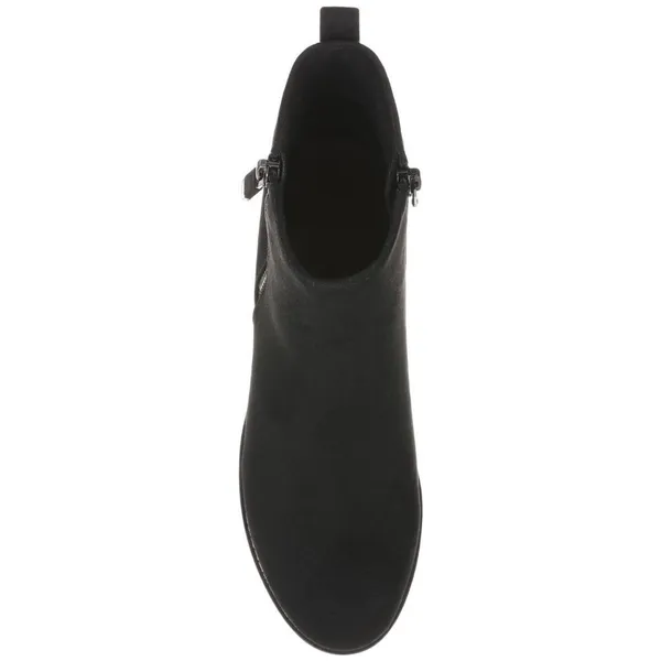 NEW Style & Co. Womens Sayylor Wedge Booties 10019630400 Black Microsuede 7.5M - Image 4