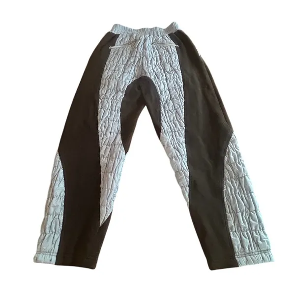 Free People Movement Quilt To Last Pants Small Blue Joggers Gorpcore Hiking Cozy - Image 8