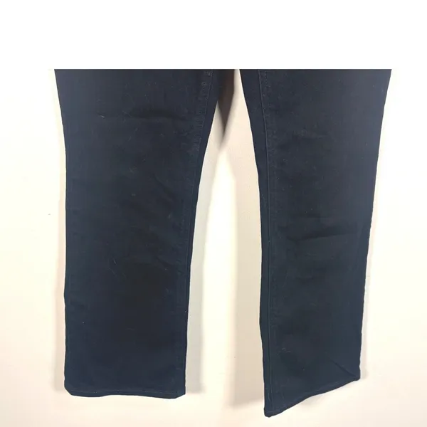 J.Crew Mid-Rise Flare Crop Jeans Womens 27 Black Excellent Re-Imagined Denim‎ - Image 8
