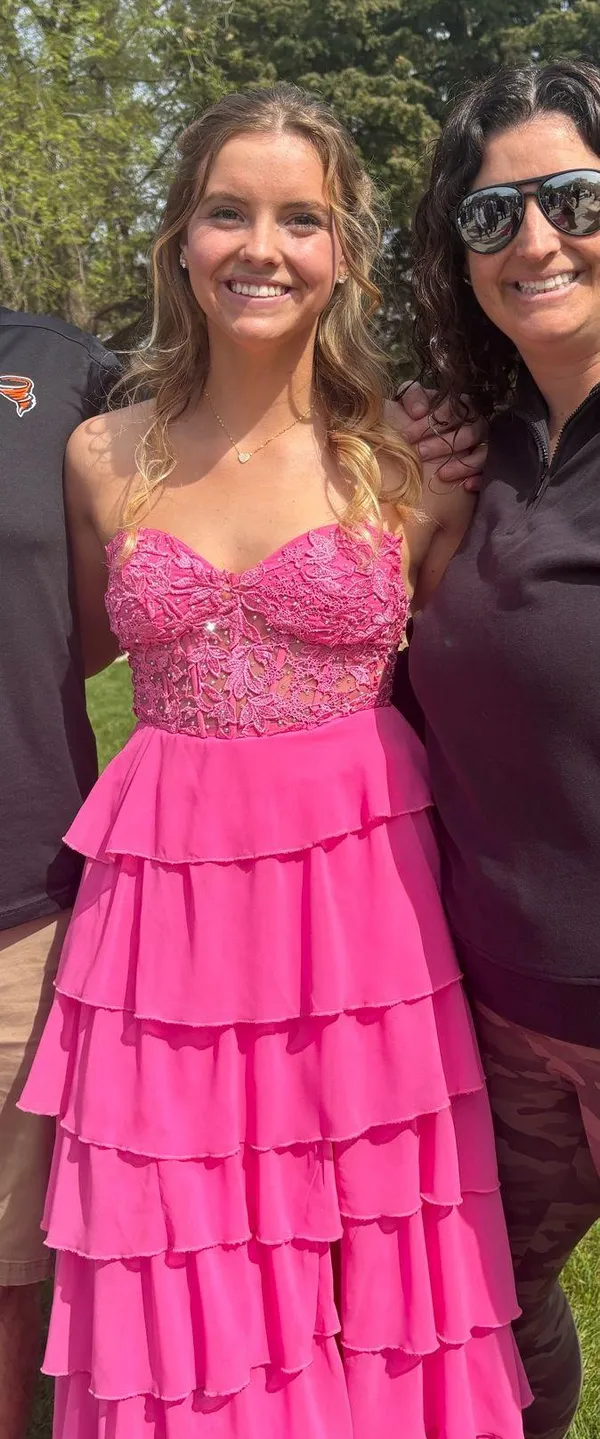 Prom dress Pink Size 2 - Image 3