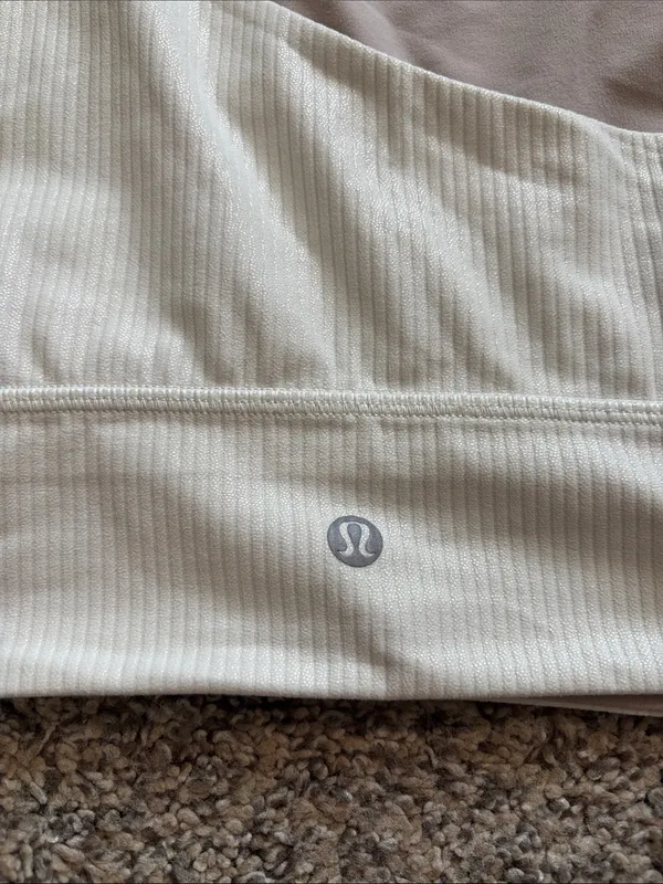 Lululemon Align Asymmetrical Ribbed Bra *Light Support A/B Cup Shine size 8 - Image 3