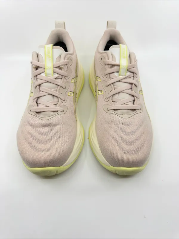 ASICS Women's GEL-Cumulus 27 color Mineral Beige/Huddle Yellow" SZ 10 - Image 2