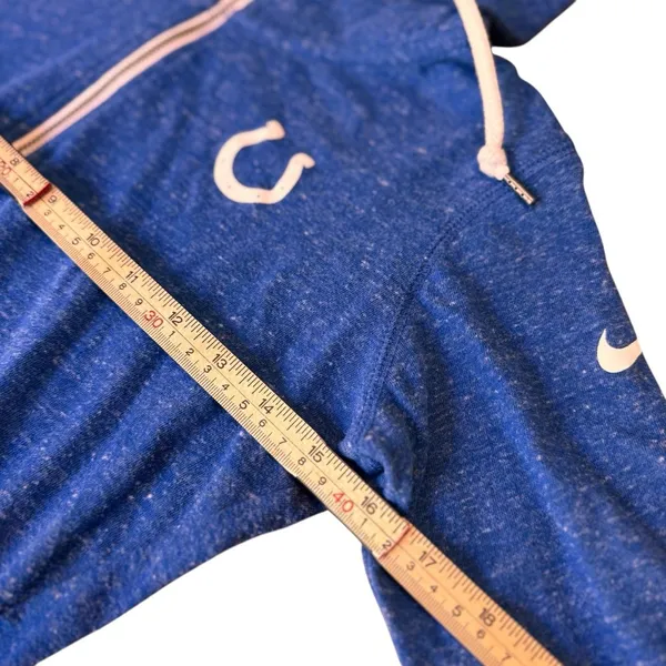 Nike NFL Indianapolis Colts Dri-FIT Full Zip Hoodie Blue Women’s XS Athletic EUC - Image 6