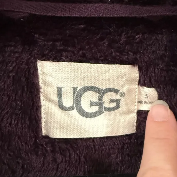 Ugg Miranda Fleece Hooded Robe With Pockets - Image 10