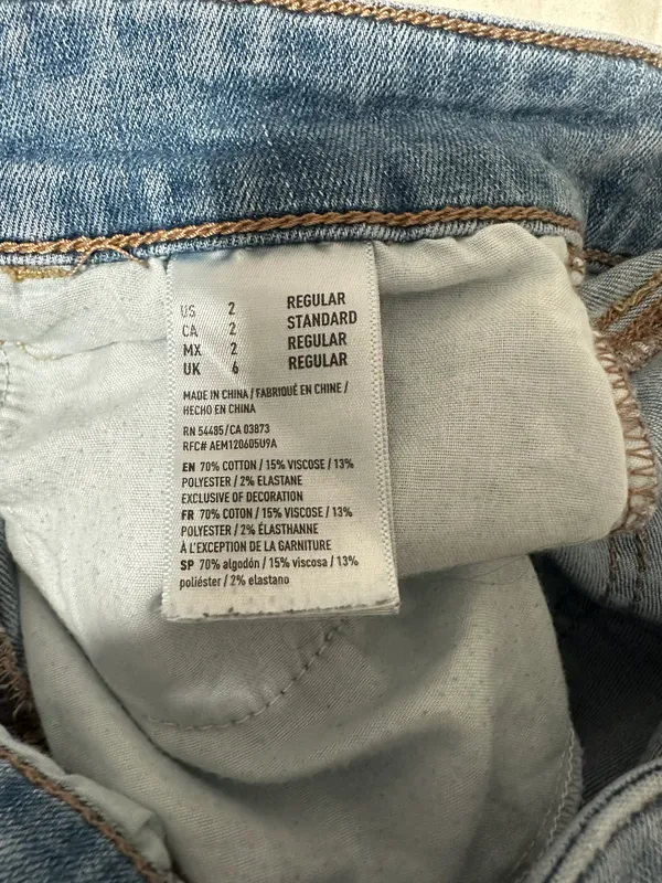 American Eagle Super Stretch Jeans  Size 2 regular - Image 11