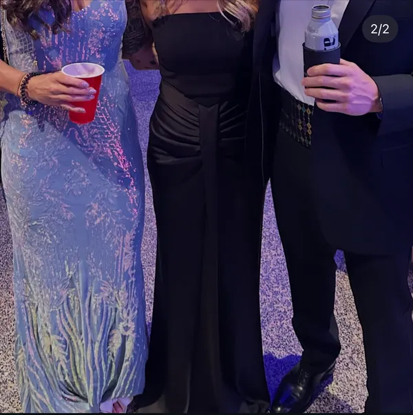 Betsy & Adam Black Gown - Image 2
