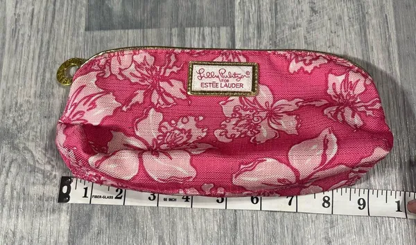 Lilly Pulitzer Pink Make Up Bag; OS - Image 6